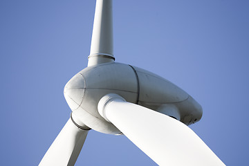 Image showing Modern Windmill