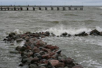 Image showing Sea in Autumn