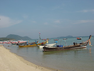 Image showing Rawai Beach in Phuket, Thailand