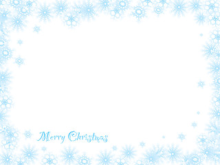 Image showing snowflake christmas white