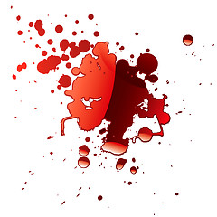 Image showing blood reflection