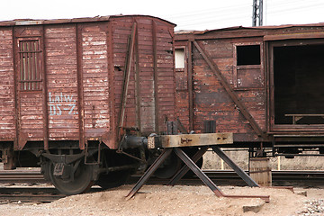 Image showing Antique liner-trains