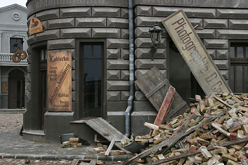 Image showing Destroyed photostudio