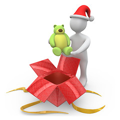 Image showing Openning A Present