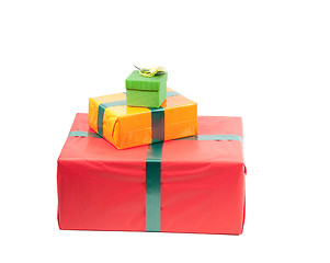 Image showing Present boxes