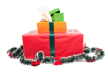 Image showing Present boxes