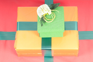 Image showing Present boxes