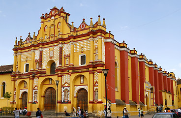 Image showing Templo de Santo Domingo cathedral - San Cristobal de las Casas, 