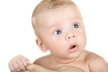 Image showing Beauty baby boy