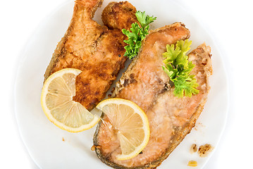 Image showing Tasty red fish