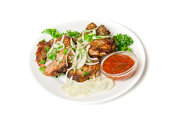 Image showing shish kebab