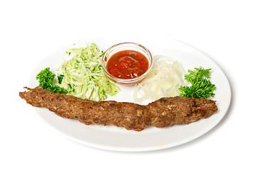 Image showing minced mutton chop