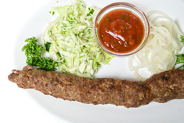 Image showing minced mutton chop