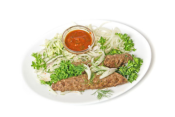 Image showing minced mutton chop