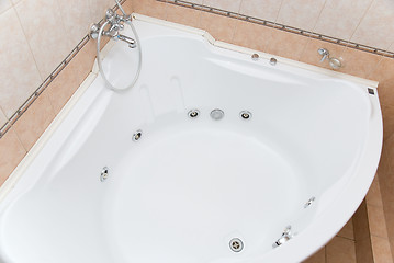 Image showing Big bathtub