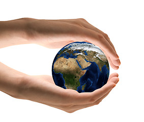 Image showing Take care the earth