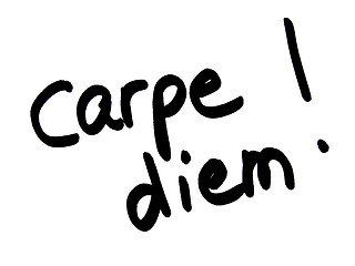 Image showing carpe diem