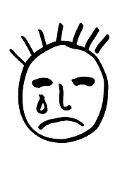 Image showing crying