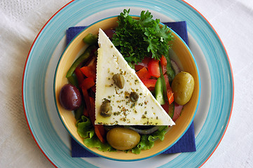 Image showing lunch salad