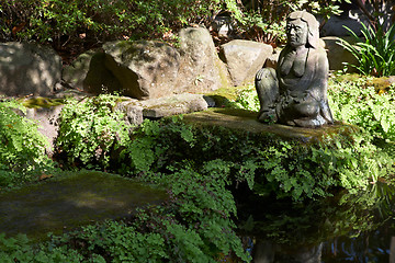 Image showing Stone statues