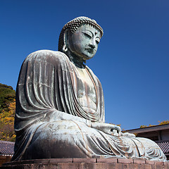 Image showing Great Buddha statue in Kamakura