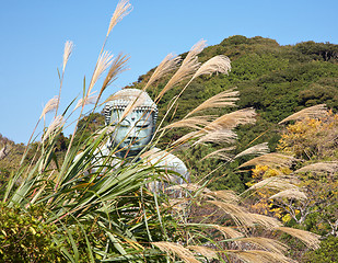 Image showing Great Buddha statue in Kamakura