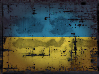 Image showing grunge ukraine