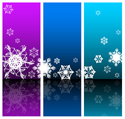 Image showing Winter Abstract background