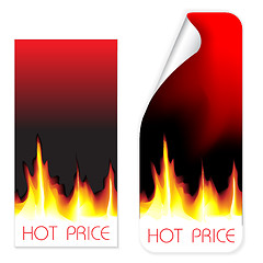 Image showing hot price labels