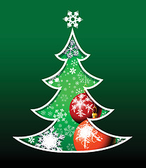 Image showing Christmas tree