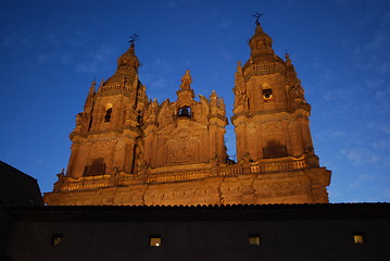 Image showing View To Cathedral in Salamanca, Spain