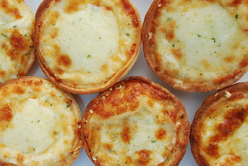 Image showing Three cheese piccolinis starter