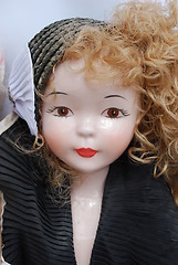 Image showing Retro porcelain doll