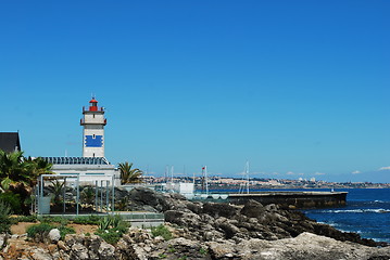 Image showing Coastline landscape in Cascais, Portugal