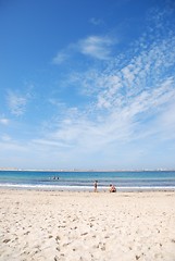 Image showing Beautiful Baleal beach at Peniche, Portugal