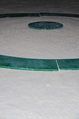 Image showing Crab race circles