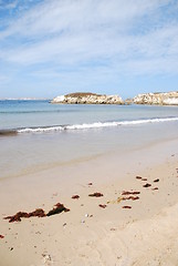 Image showing Beautiful Baleal beach at Peniche, Portugal