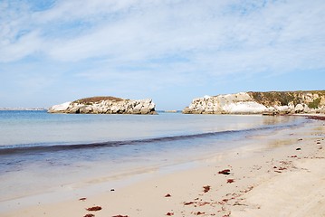 Image showing Beautiful Baleal beach at Peniche, Portugal