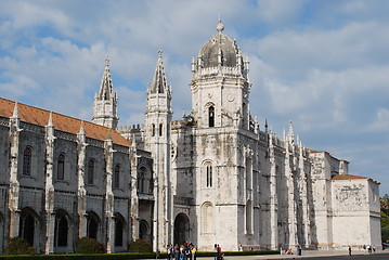 Image showing Hieronymites Monastery in Lisbon