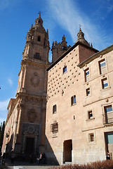 Image showing University and House of Shells in Salamanca, Spain
