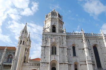 Image showing Hieronymites Monastery in Lisbon