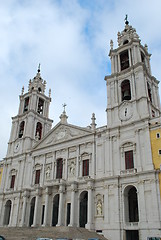 Image showing Monastery in Mafra, Portugal