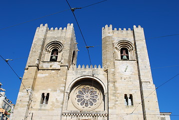 Image showing Sé Cathedral of Lisbon, Portugal