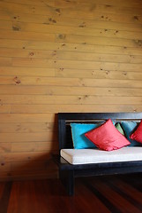 Image showing Beautiful interior detail of a luxury hotel room