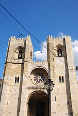 Image showing Sé Cathedral of Lisbon, Portugal