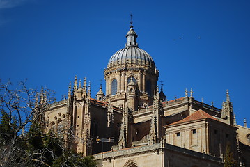 Image showing New Cathedral Dome in Salamanca, Spain