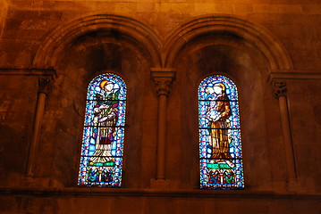 Image showing Sé Cathedral Chapel Vitral in Lisbon