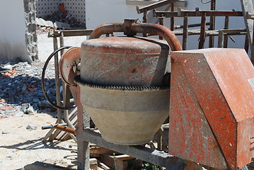 Image showing Cement mixer