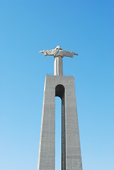 Image showing Cristo Rei in Lisbon