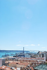 Image showing City view in Lisbon, Portugal